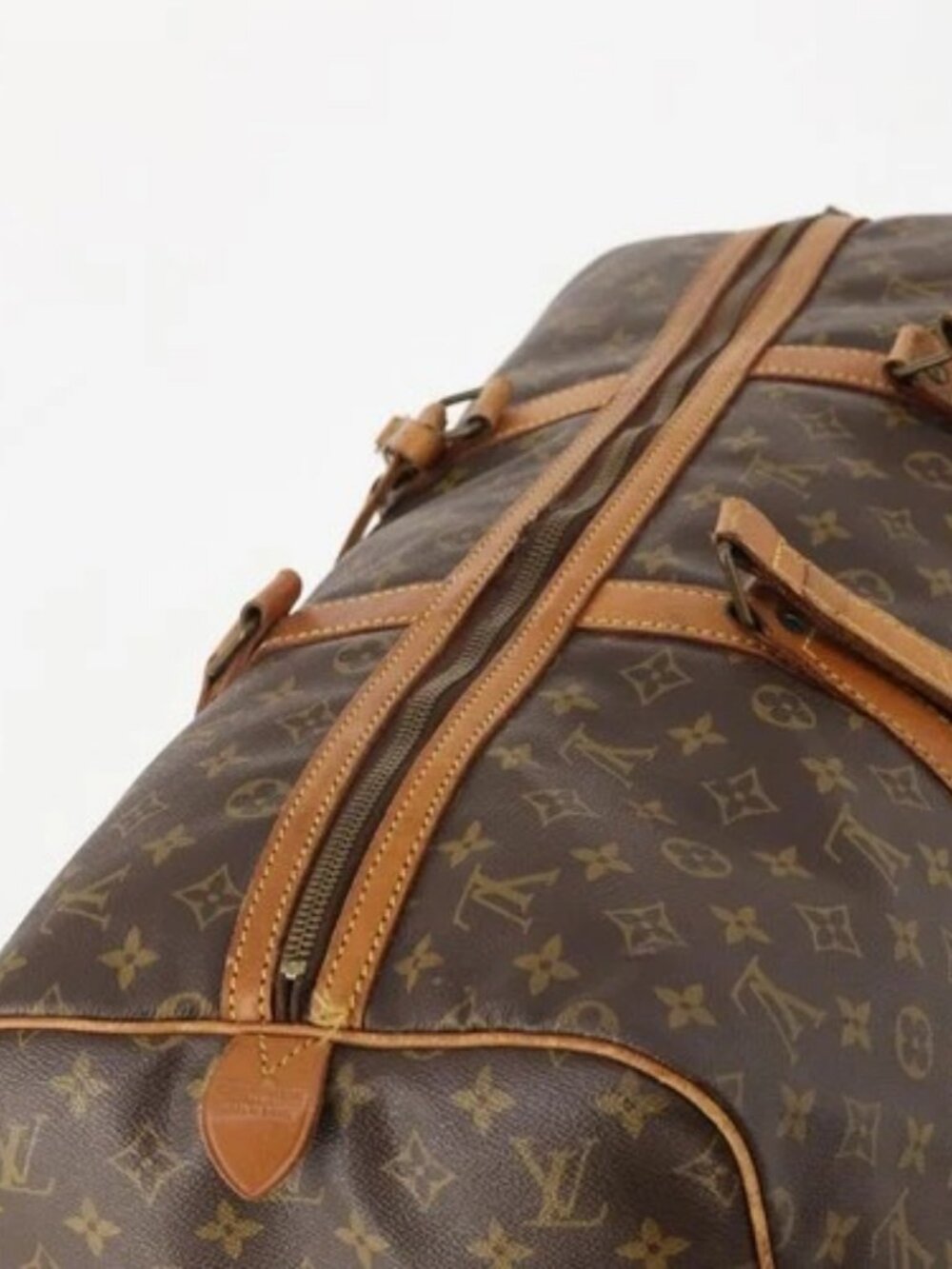LOUIS VUITTON Monogram Sac Souple 55 Boston Bag M41622 LV Auth BAZ853 - Picture 6 of 16